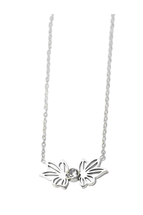 Pendentif papillon Argent