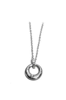 Pendentif cercle Argent