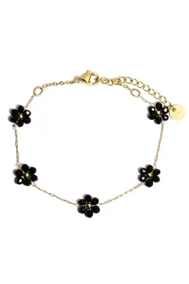 Bracelet fleur Or