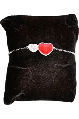 Bracelet Coeur Argent