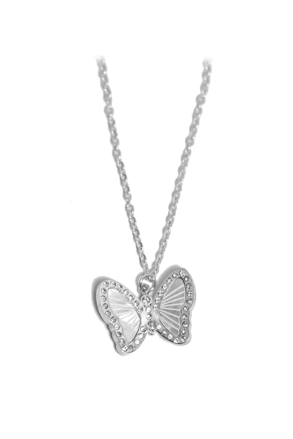 Collier papillon Argent