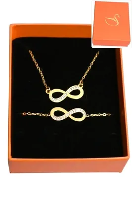 Coffret infini parure bijoux collection hervé aliex Or