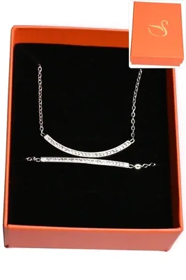 Coffret smile parure bijoux collection hervé aliex Argent