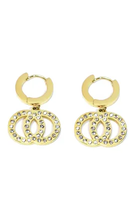 Boucle-d-oreille infini Or B01B40 