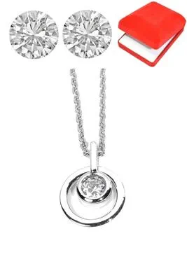 coffret chaîne en acier cercle Argent