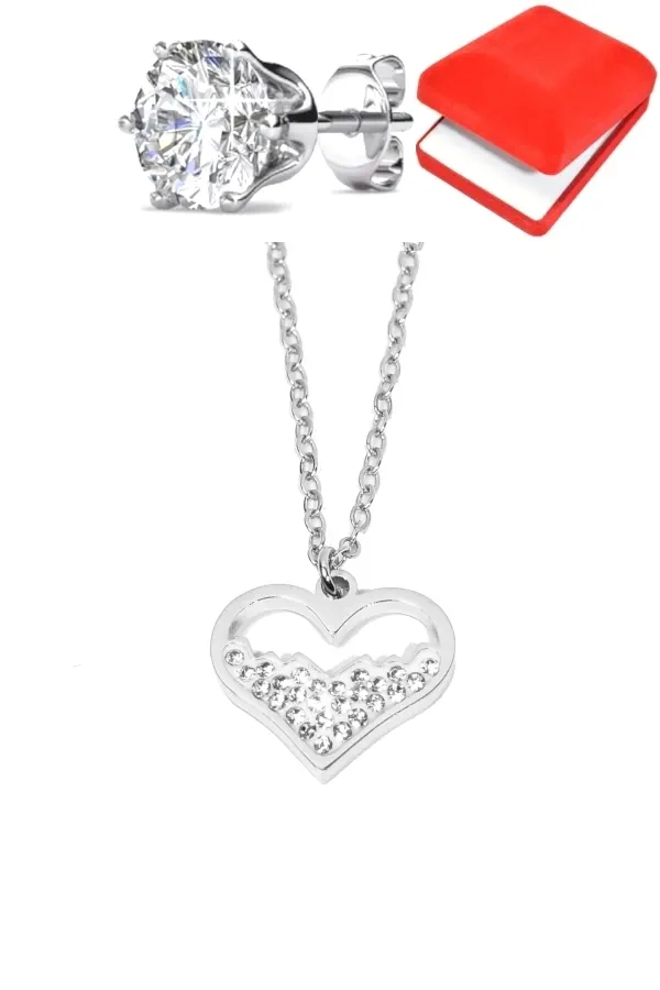 Coffret Coeur Argent