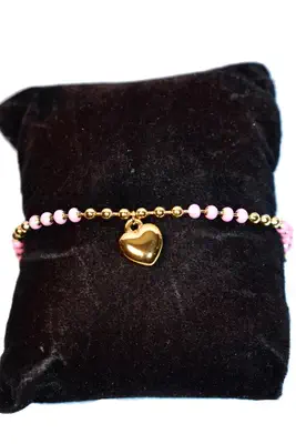 Bracelet Coeur Or