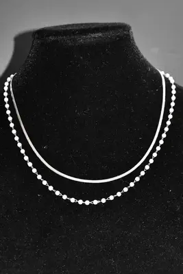 Collier perle Argent