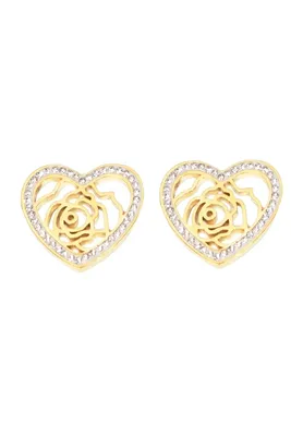 Boucle-d-oreille Coeur Or B27CBF 