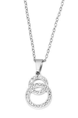 Pendentif infini Argent