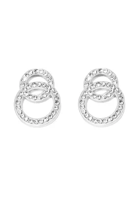 Boucle-d-oreille infini Argent
