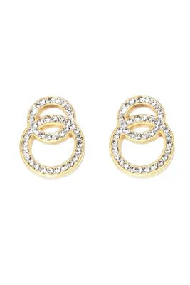 Boucle-d-oreille infini Or