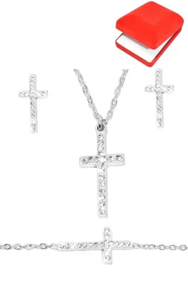 Coffret croix Argent