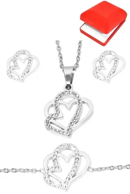 Coffret Coeur Argent