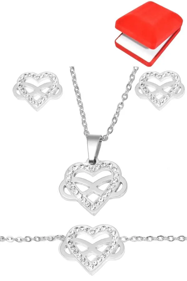 Coffret Coeur infini Argent