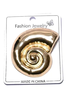 broche coquille Or 104EAA