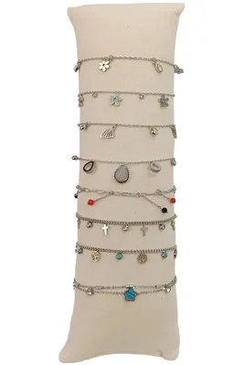 Bracelet en lot avec présentoire Argent 16C40C