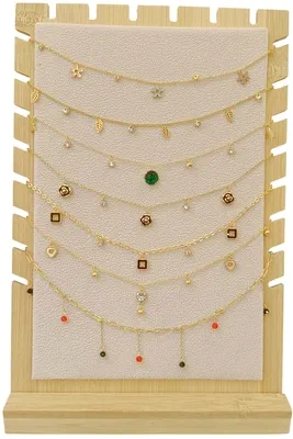 Collier en lot avec présentoire Or 586296