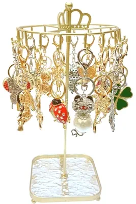 porte-cle le manège à 18 bijoux de sacs Or 69AB9F