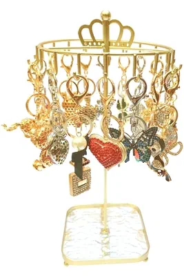 porte-cle le manège à 18 bijoux de sacs Or 69AB9F