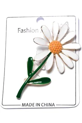 broche fleur Or C2480A