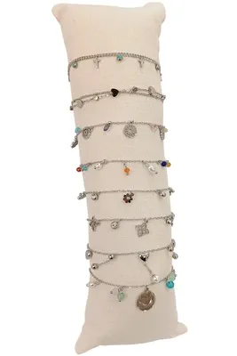 Bracelet en lot avec présentoire Argent E203A7