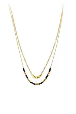 Collier double rangs