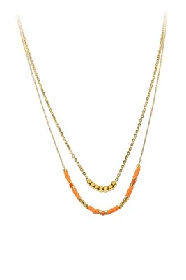 Collier double rangs