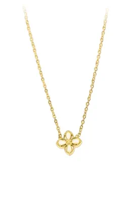 Pendentif fleur Or