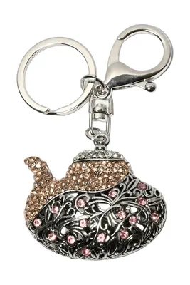 porte-cle théière aladin Argent