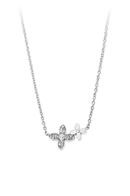 Coffret parure bijoux cadeaux orange fleur