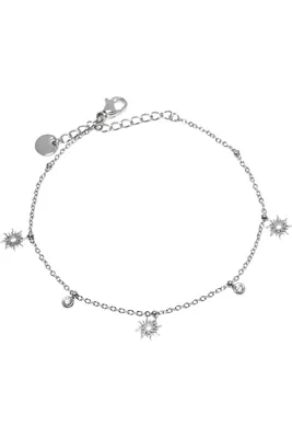 Bracelet soleil Argent