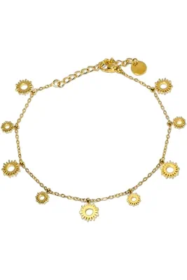 Bracelet soleil Or
