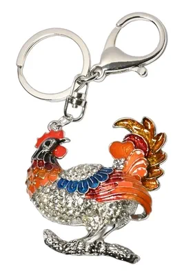 porte-cle cadeaux coq