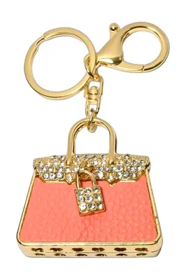 porte-cle sac Or