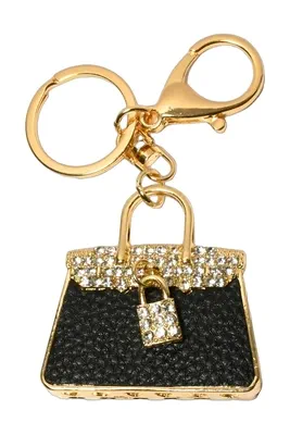 porte-cle sac Or