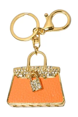 porte-cle sac Or