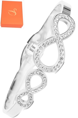 Coffret cadeaux jonc infini Argent