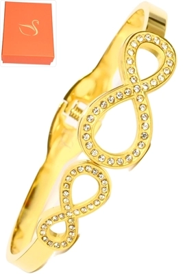Coffret infini jonc cadeaux Or