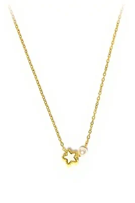 Pendentif étoile Or 0FFF8B 