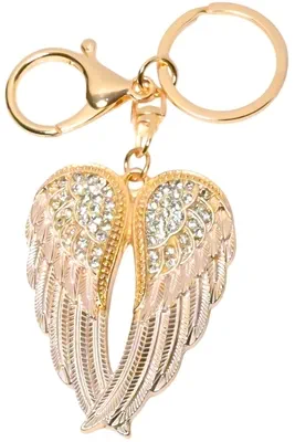 porte-cle ailes d'ange multicolore PAEA08