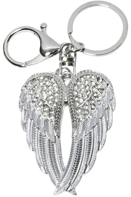 porte-cle ailes d'ange multicolore PAEA08