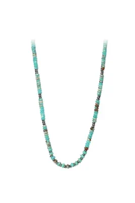 Collier pierre minérale Argent 76EBB0