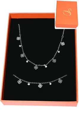Collier tréfle D43BED