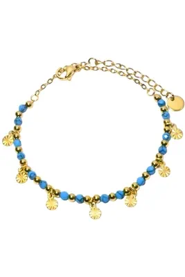 Bracelet pierre minérale Or E352C5