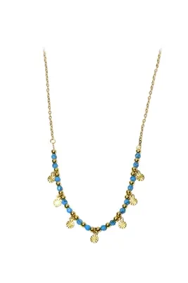 Collier pierre minérale Or E352C5