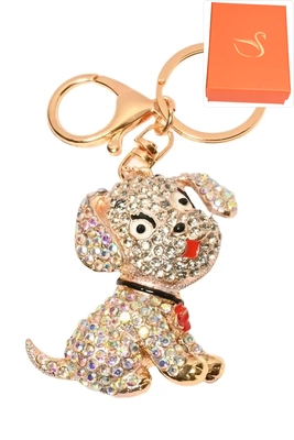 porte-cle coffret cadeaux chien Or