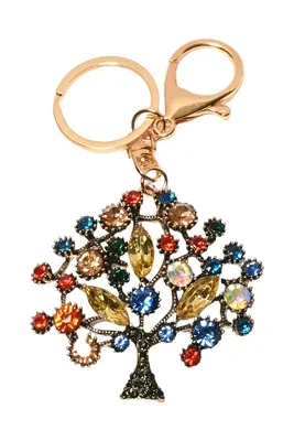 porte-cle arbre de la vie Or