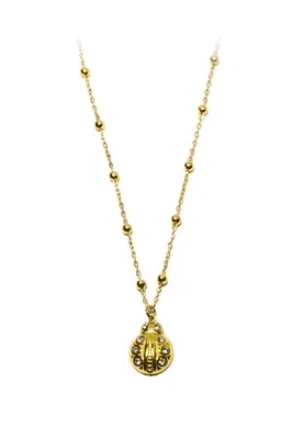 Collier coccinelle Or