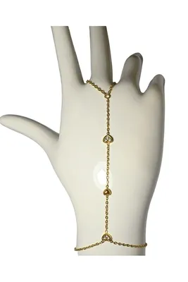 Bracelet chaîne de main Or